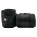 Imperial Riding IRH Lovely, set van 4, zacht jersey-fleece, ademend en vormvast, klittenbandsluiting, metalen accenten, hoogwaardige paardenbandages voor training en dagelijks gebruik, zwart, 1 maat