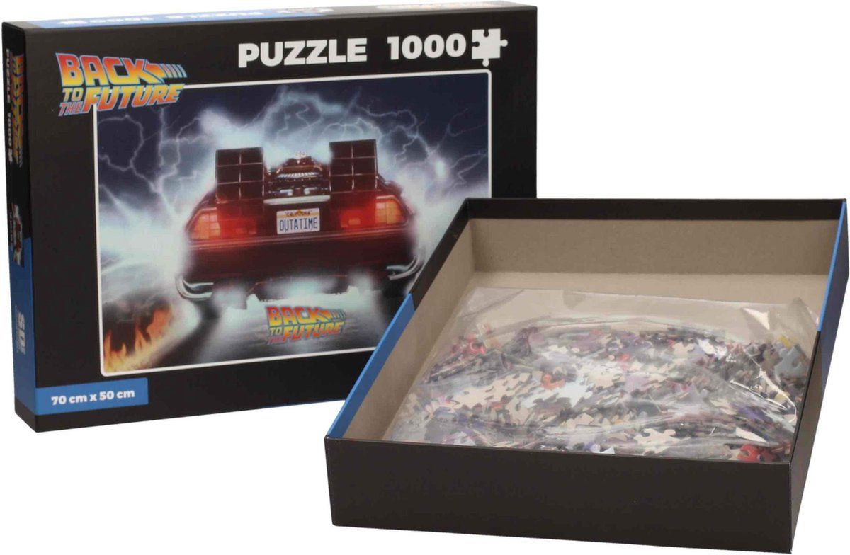 SD Toys Back to the Future: Delorean Outatime 1000 Piece Puzzle