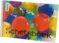 Merkloos Schetsboek - 2x - A4 papier - 20 vellen - Wit