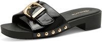 Tamaris - Dames - Muiltjes - Synthetisch - Rubber - Ronde neus - Sleehak - 0-2 cm