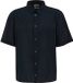 WE Fashion Heren relaxed fit overhemd van linnenmix