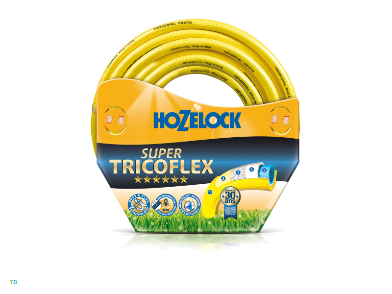 Hozelock Tuinslang super tricoflex geel - 19mm - 25m