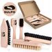 SULPO MAROL BIS Schoenpoets Set: 5 Delige Borstel & Applicator Set voor Leer