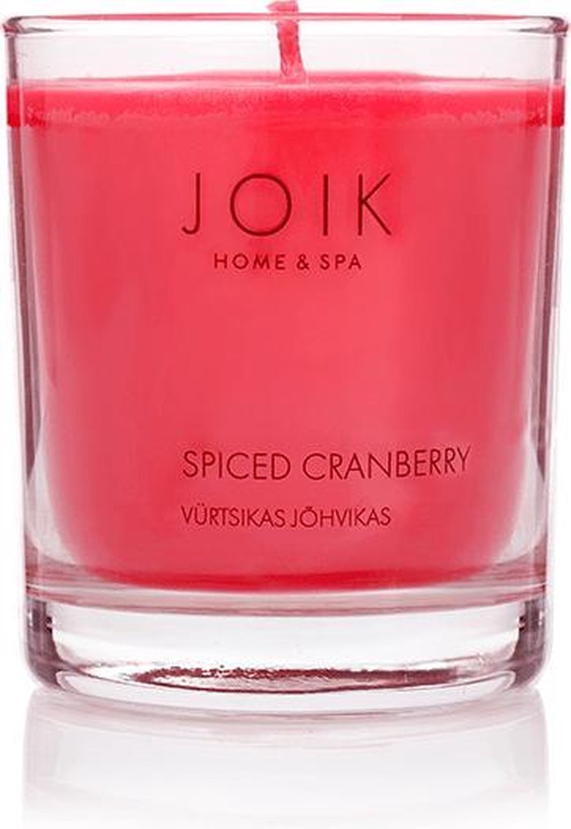 Joik Soywax Scented Spiced Cranberry Kaars 145g