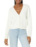 Amazon Essentials Dames Relaxed Fit V-hals Cropped Cardigan
