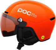 POC POCito Obex Visor Helm Kinderen Fluorescent Orange/Clarity POCito/Partly Sunny/Light Orange XS-S/51-54