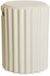 Happy Cocooning Gasfles Cover Rib - Ronde Bijzetset / Side Table - Oyster Beige - 41x41x55 cm