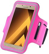 pearlycase Samsung Galaxy A5 2017 Sportarmband Hardloopband Roze