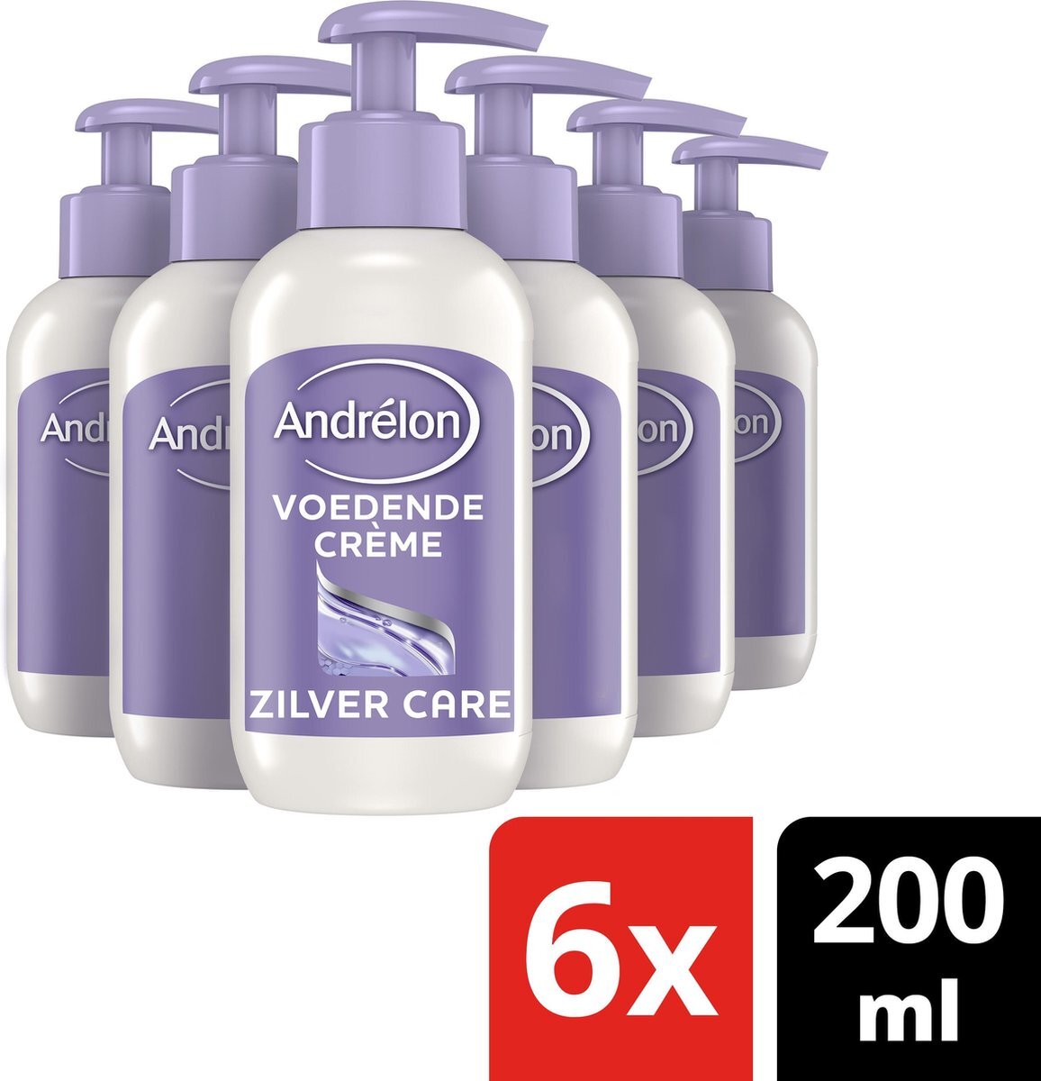 AndrÃ©lon ZILVER CARE haarcrème - 6 x 200 ml