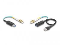 DeLOCK 66466 câble USB 0,2 m USB A 10 Gbit/s Noir