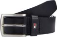 Tommy Hilfiger New Denton 3.5 Ceinture - Cuir Noir - Homme - 105 cm