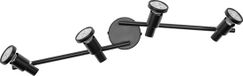 LEDVANCE LED SPOT GU10 4 x 3,4W, 920lm, zwart, 2.700K, warm wit