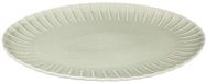 JJA Romy Assiette ovale 29x41 cm Céramique verte