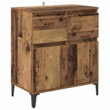 vidaXL Dressoir Oud Hout 60 x 35 x 70 cm
