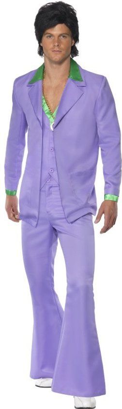 Generik Volwassenenkostuum 70's Disco maat M