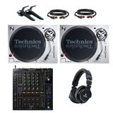 Technics SL-1200MK7 DJ-draaitafel Starterset met Pioneer DJ DJM-A9 mixer