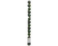 Decoris 14x Kerstbal Plastic Mix Dennengroen dia3cm