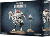 Games Workshop Warhammer 40,000 Xenos T'au Empire: XV85 Enforcer/XV86 Coldstar Commander Battlesuit