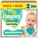Pampers Harmonie Couches Édition Limitée Taille 2 x204 Pack 1 Mois