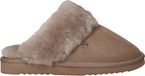 Warmbat Flurry Suede Dames Sloffen - Taupe