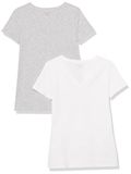 Amazon Essentials Dames T-shirt met korte mouwen en V-hals klassieke pasvorm