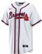 Nike Official Replica Home Jersey L Braves