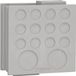 Icotek DT 1 Passage de câble Ø de serrage (max.) 12.2 mm Élastomère Gris 1 pièce(s)