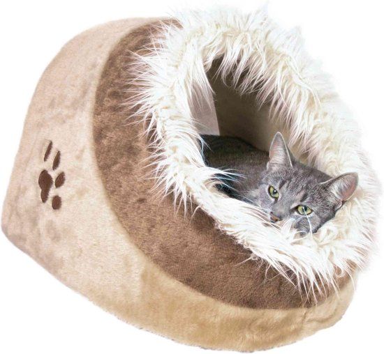 Trixie Iglo Minou Kattenmand - Beige - 41 x 30 x 50 cm