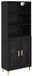Armoire - Haute - 69,5 x 32,5 x 180 cm - Cadre en plastique - Montage requise - Vert olive