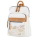 Lois - Sac À Dos Femme Élégant Et Polyvalent Convertible En Sac A Main Femme Idéal Pour Le Quotidien Ou Le Voyage Chic Sac Urbain Compact Et Stylé., Wit