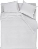 Beddinghouse Milky dekbedovertrek - Effen - Lits-Jumeaux - 240x200/220 cm - Wit