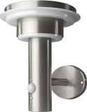 OSRAM ENDURA Style Solar LED Buiten Wandlamp Zwart, Bewegings- en Lichtsensor, 3 Standen, IP44
