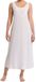 Hanro Dames Nachthemd Cotton Deluxe Mouwloos Wit Katoen XL