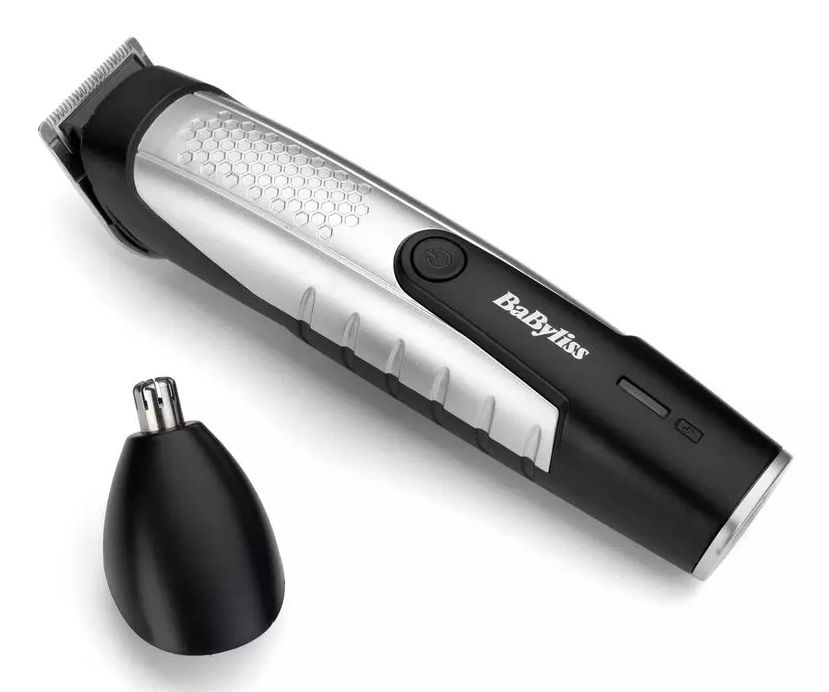 BaByliss Lithium Power Baardtrimmer T812E - 14 Kniplengtes - 9 opzetkammen - 80 minuten gebruik