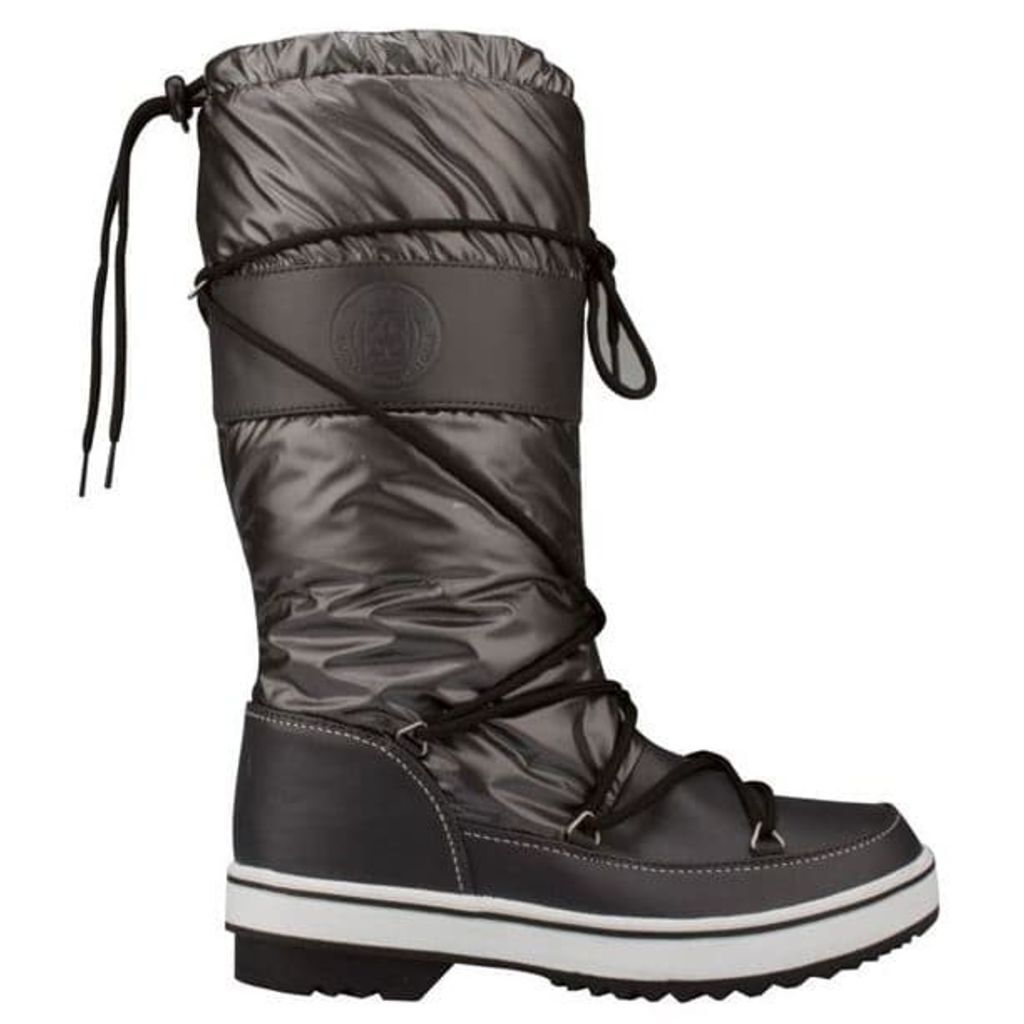 Wintergrip Snowboots Lace Up hoog dames antraciet maat 36