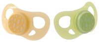 Twistshake Orthodontische Fopspeen Limited Edition Set van 2 6 Maanden en Ouder (Cactusgroen / Beige karamel)