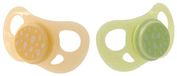 Twistshake Orthodontische Fopspeen Limited Edition Set van 2 6 Maanden en Ouder (Cactusgroen / Beige karamel)
