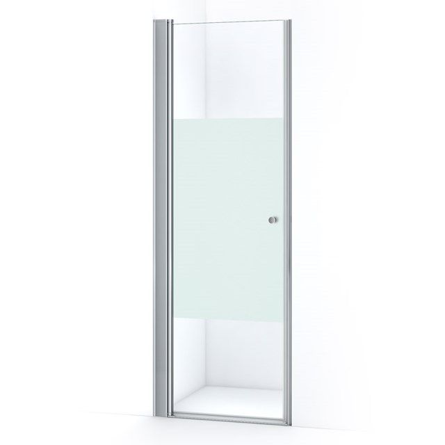Maxaro Douchedeur Matte Strook 75cm Draaideur Zircon Comfort