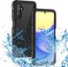 Shellbox Samsung Galaxy A15 4G/5G - IP68 Waterdichte 360 Case - Zwart