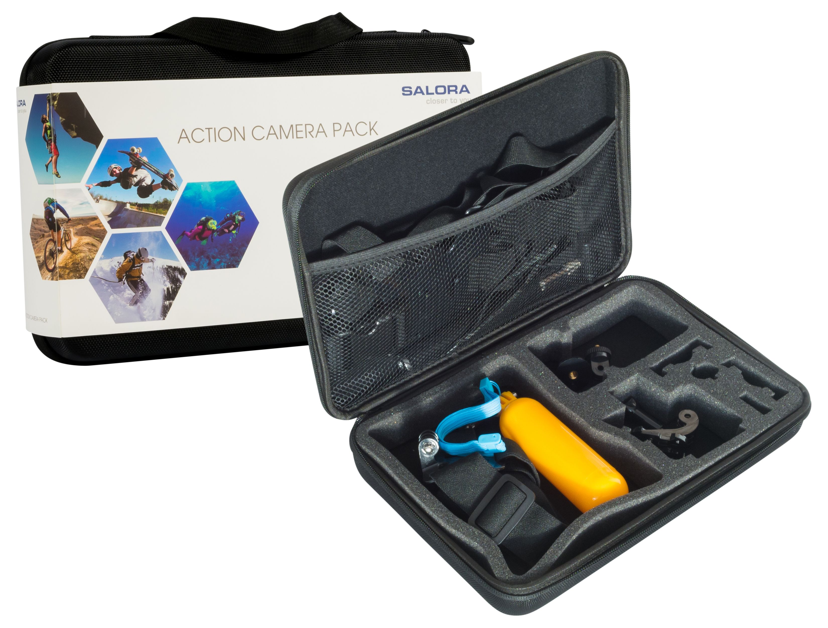 Salora ACTION CAM PACK Camera Kit - Multicolour