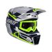 Leatt Helm met veiligheidsbril kit Moto 3,5 V25 staal (57-58cm) M