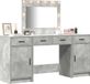 vidaXL Kaptafel - 3 stuks - Grijs - 78,5 x 41 x 135 cm - Bewerkt hout