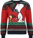 Peanuts Dames Christmas jumper - Snoopy And Woodstock - meerkleurig - M