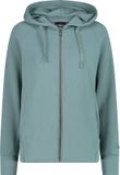 CMP Dames hoodie sweatshirt van jersey, Blauw, Maat M, Katoen, Herfst/Winter 2025