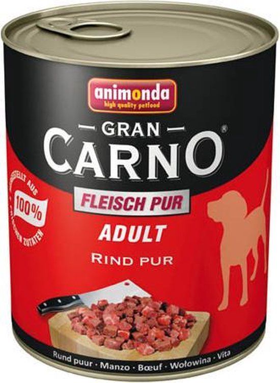 Grancarno Animonda Grancarno Adult Rind 6 x 800g - Wet Dog Food