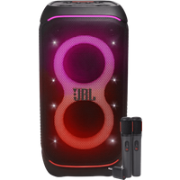 JBL Partybox Stage 320 + Draadloze microfoonset