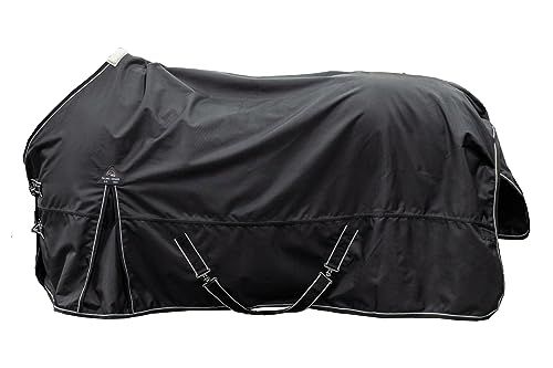 HKM Premium Weiland Deken Zwart 125