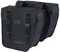 Sacoche double vélo 28 litres - Noir