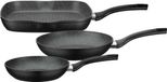 GSW Gourmet Granit Pannenset 3-delig
