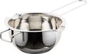 NAVA Waterbad-smeltschaal, smeltpot, smeltbeker voor chocolade en was, van staal met handvat, ACER, 14 cm, 425 ml